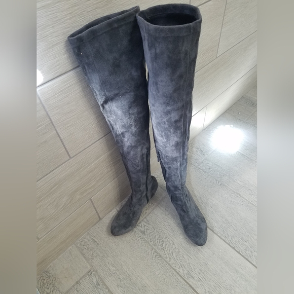 Christian Louboutin suede over the knee boot Size 38 - Picture 7 of 12